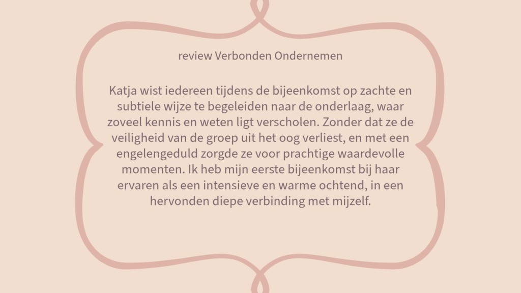 review recensie TCK Therapeutisch Centrum Kaathoven Verbonden Ondernemen