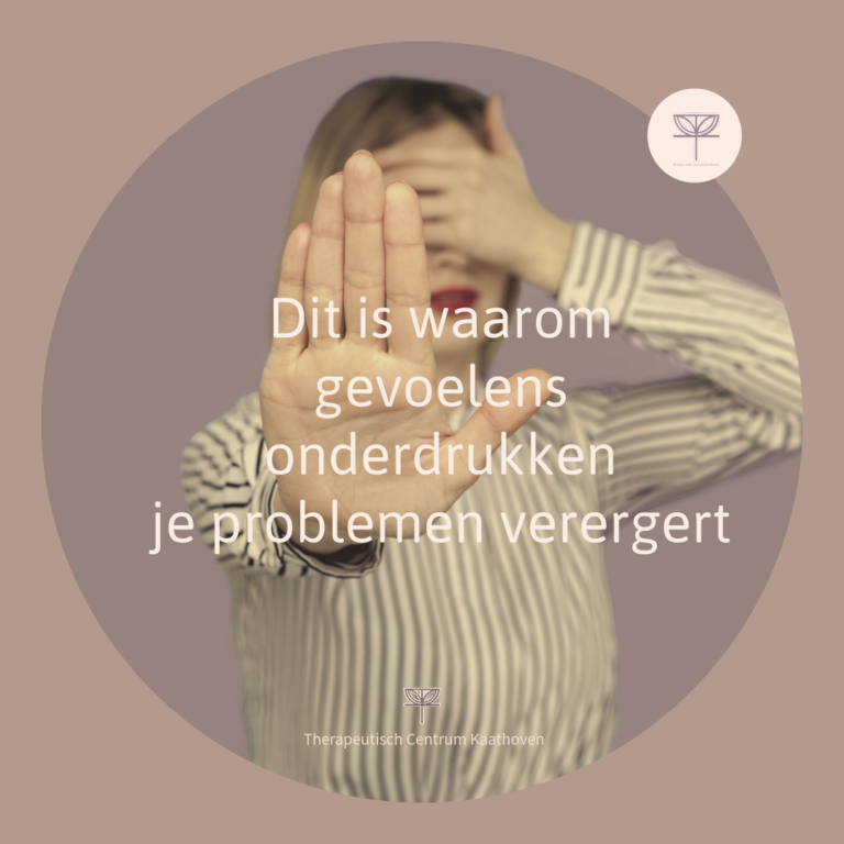 Dit rotgevoel moet nu weg, hoe krijg ik dit gevoel weg, wat kan ik doen bij paniek, over gevoelens onderdrukken, toelaten en de gevolgen daarvan, Therapeutisch Centrum Kaathoven, Katja Braspenning